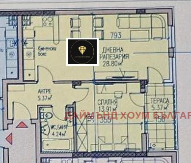 Продаја  1 спаваћа соба регион Пловдив , Асеновград , 77 м2 | 55482135 - слика [3]