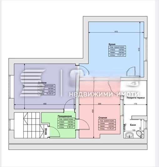 Продава  2-стаен град Пловдив , Център , 80 кв.м | 41546484