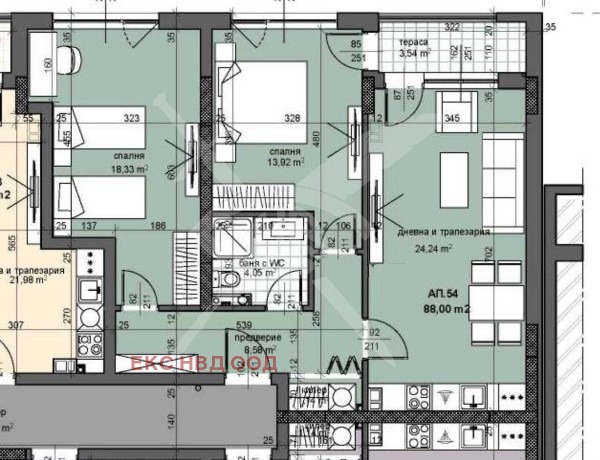 Продава 3-СТАЕН, град Пловдив, Тракия • 149500 € • 86764125 — Holmes.bg