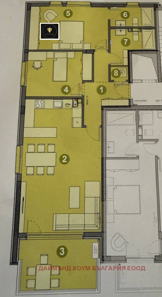 Продава 3-СТАЕН, гр. Пловдив, Индустриална зона - Тракия, снимка 3 - Апартаменти - 53721241