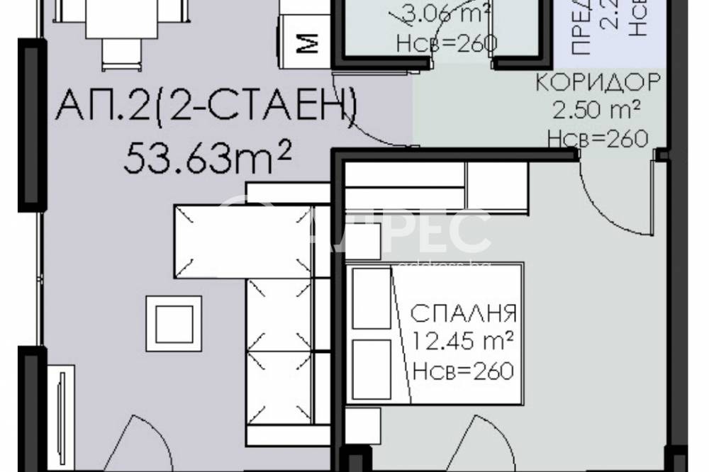 Продава 2-СТАЕН, гр. София, Овча купел 1, снимка 4 - Апартаменти - 54831678