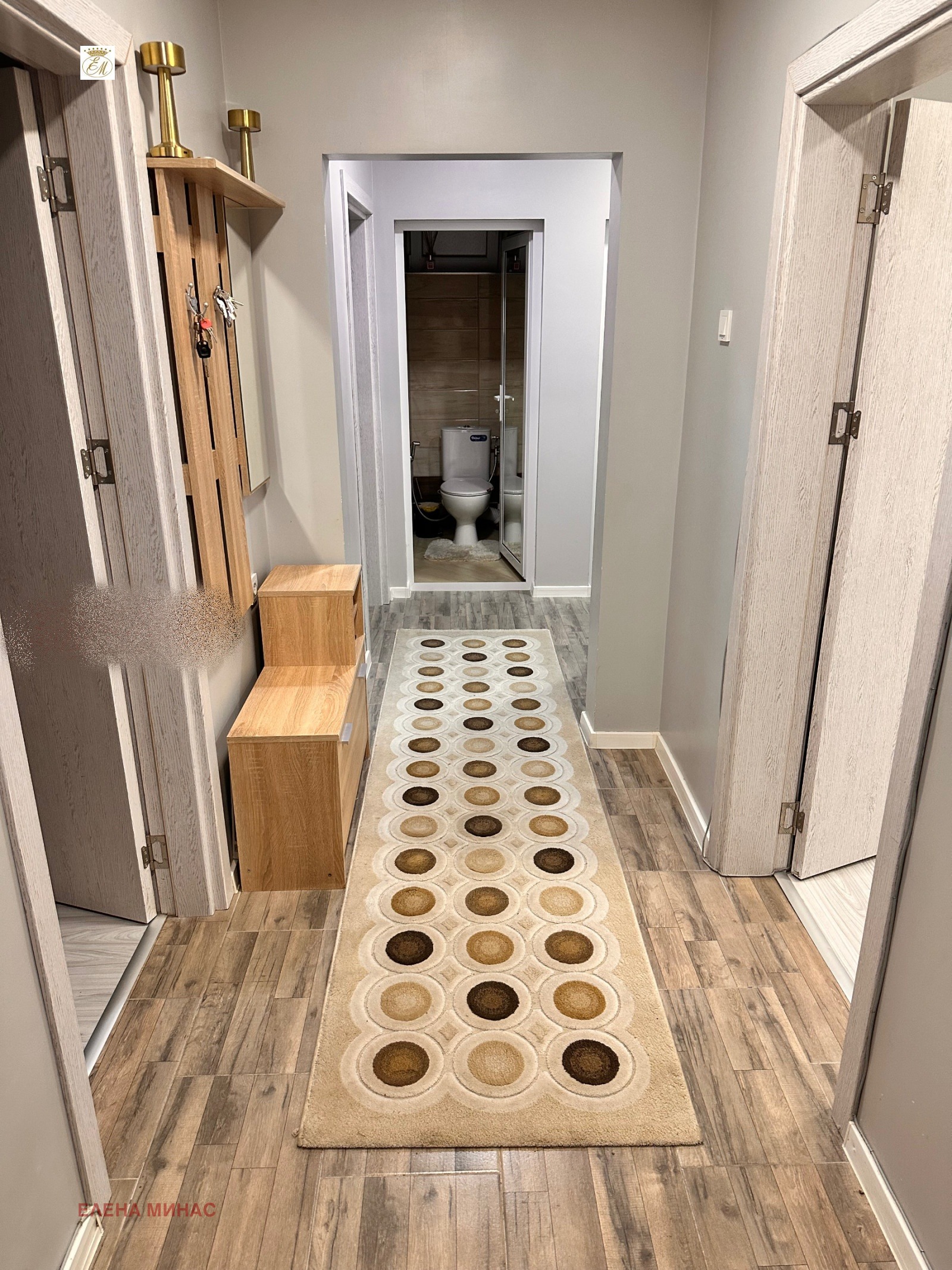 Продава 3-СТАЕН, гр. Шумен, Център, снимка 12 - Апартаменти - 54039641