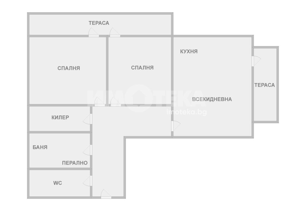 Продава 3-СТАЕН, гр. Варна, м-т Пчелина, снимка 5 - Апартаменти - 54833496