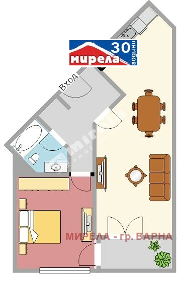 Zu verkaufen  1 Schlafzimmer Warna , Briz , 81 qm | 86569720 - Bild [6]