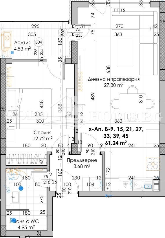 Продава 2-СТАЕН, гр. Пловдив, Южен, снимка 5 - Aпартаменти - 48010572