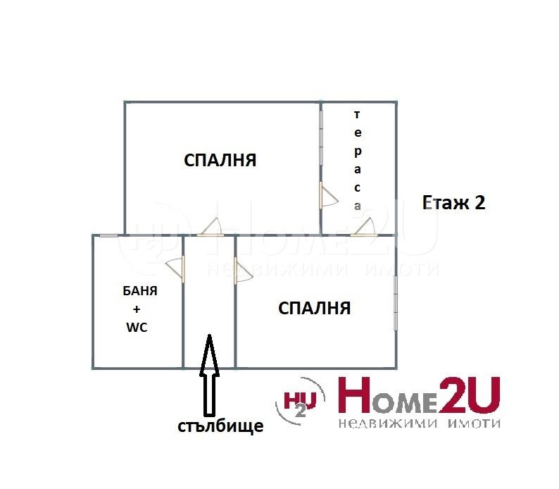 Na sprzedaż  Dom region Sofia , Wlado Triczkow , 82 mkw | 61138565 - obraz [3]