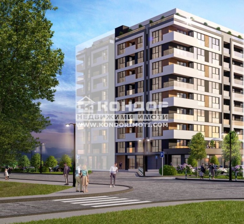 Eladó  1 hálószoba Plovdiv , Trakija , 79 négyzetméter | 77169842
