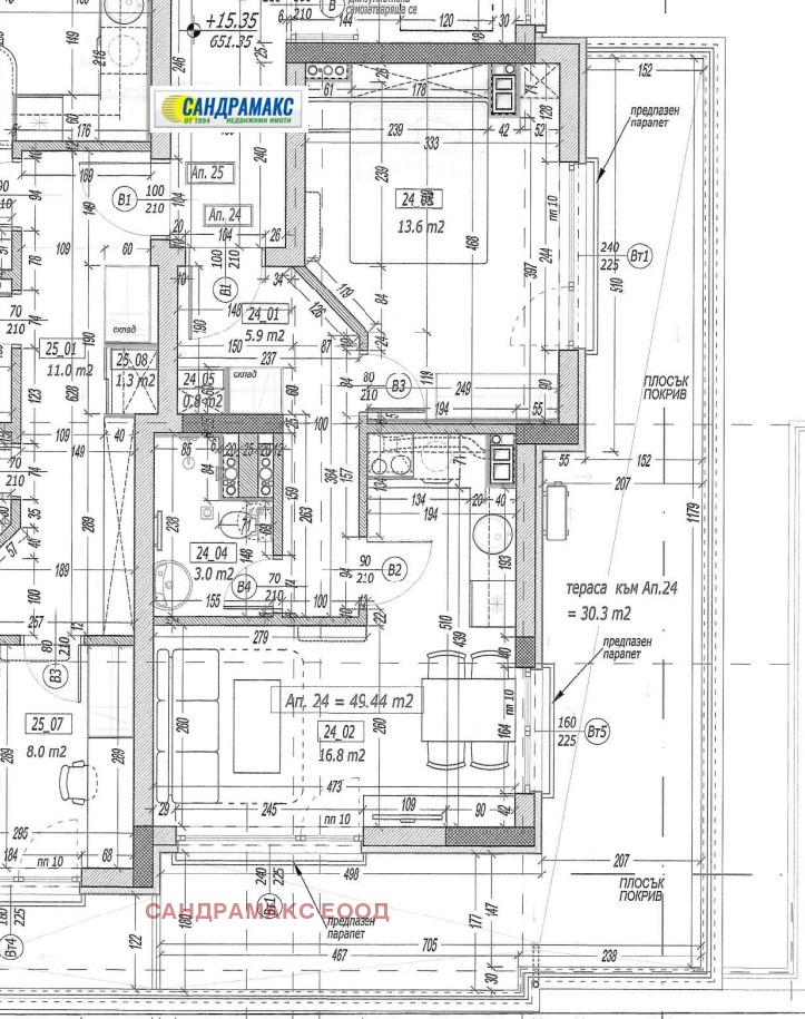 Продава 2-СТАЕН, гр. София, Малинова долина, снимка 15 - Aпартаменти - 46551392