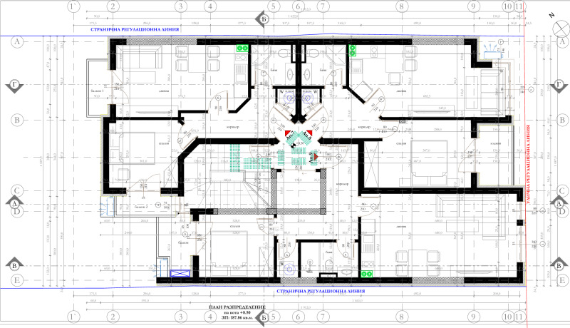 Продава 2-СТАЕН, гр. Варна, Гранд Мол, снимка 5 - Апартаменти - 52519416
