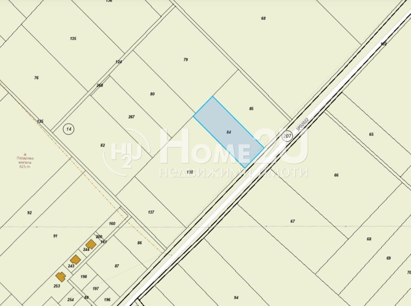 Продава ПАРЦЕЛ, с. Хераково, област София област, снимка 2 - Парцели - 54462434