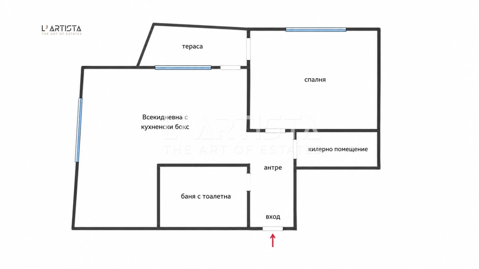 Продава 2-СТАЕН, гр. София, Витоша, снимка 8 - Апартаменти - 55200574