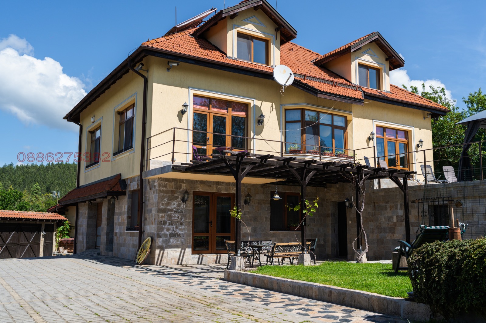 Продава КЪЩА, с. Широки дол, област София област, снимка 2 - Къщи - 54232330