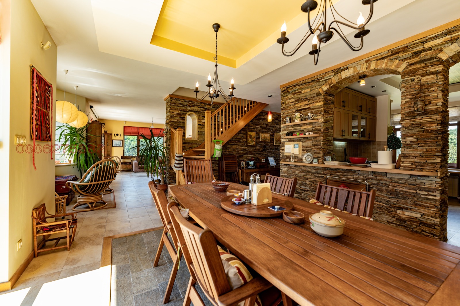 Продава КЪЩА, с. Широки дол, област София област, снимка 4 - Къщи - 53848000