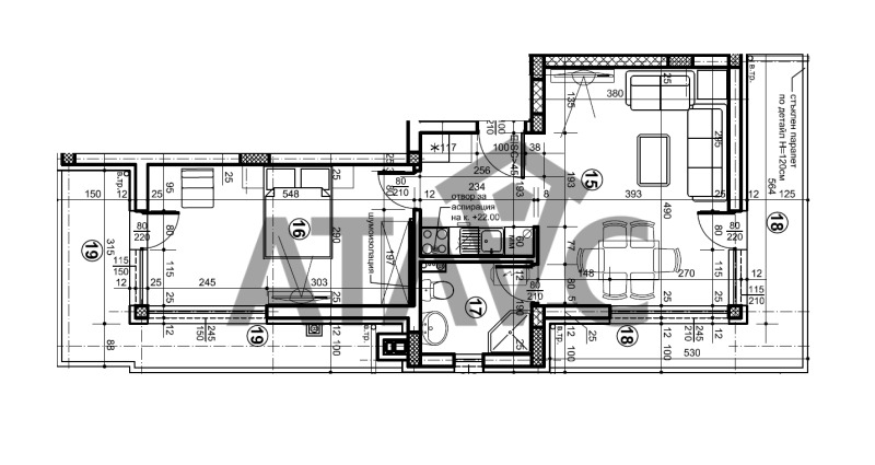 Продава  2-стаен град Пловдив , Южен , 90 кв.м | 30145300 - изображение [2]