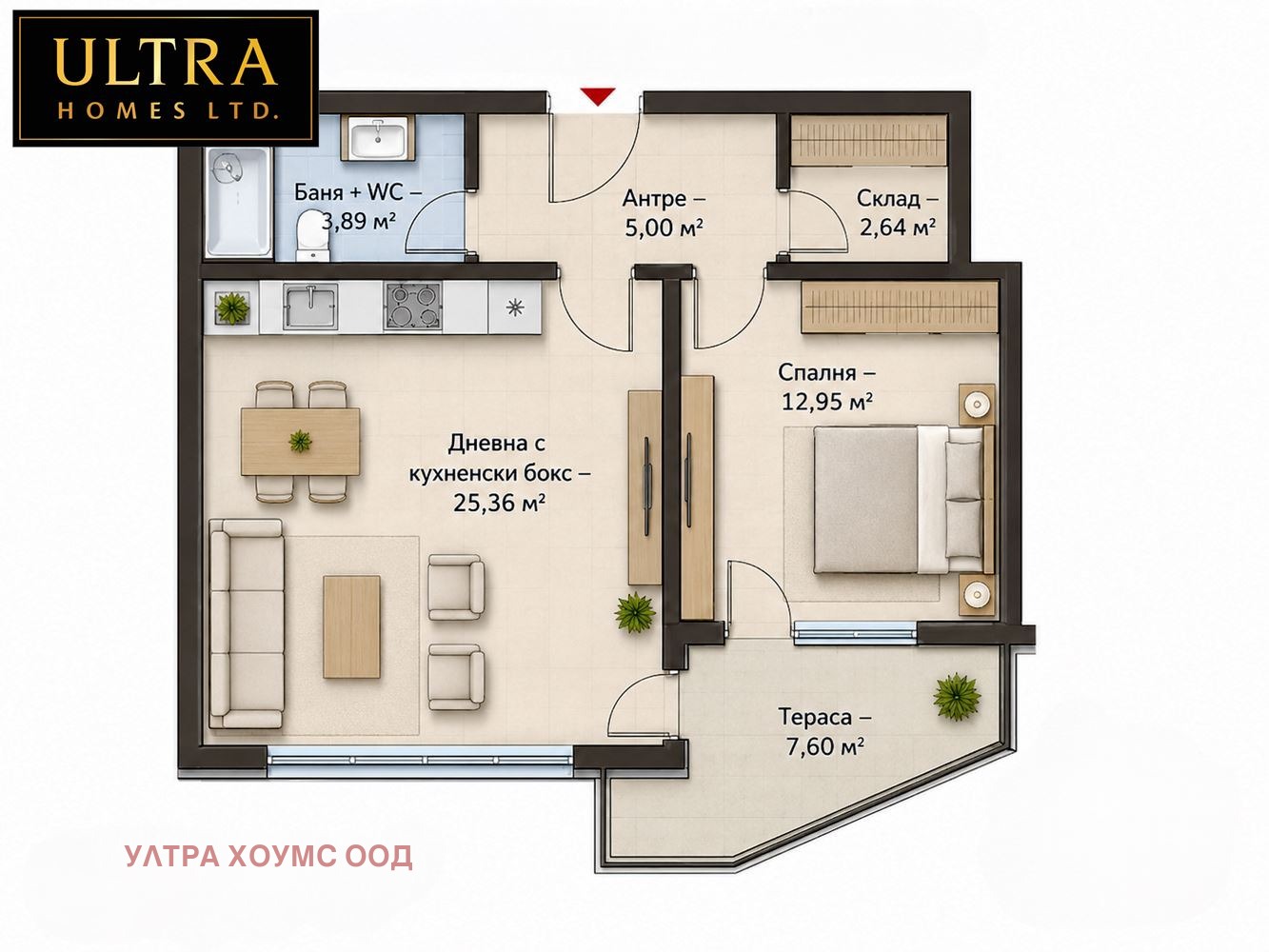 Продава 2-СТАЕН, гр. Бургас, Славейков, снимка 16 - Апартаменти - 55487043