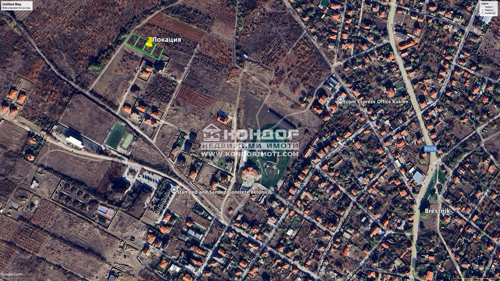 Продава ПАРЦЕЛ, с. Брестник, област Пловдив, снимка 2 - Парцели - 49986082