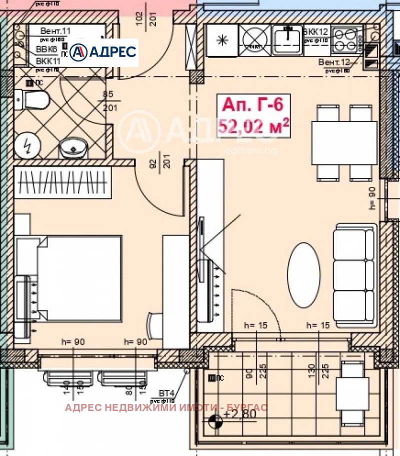 Продава 2-СТАЕН, гр. Созопол, област Бургас, снимка 4 - Aпартаменти - 48796753