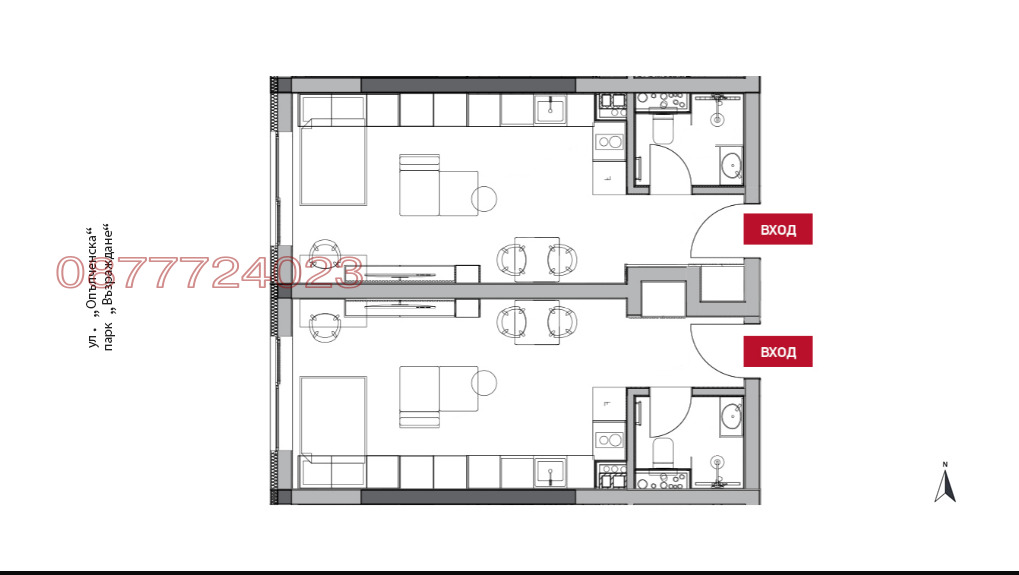 Продава 2-СТАЕН, гр. София, Център, снимка 5 - Апартаменти - 55275334