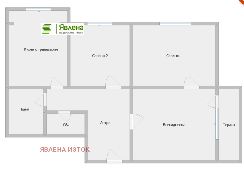 Продаја  2 спаваће собе Софија , Белите брези , 75 м2 | 47202661 - слика [16]