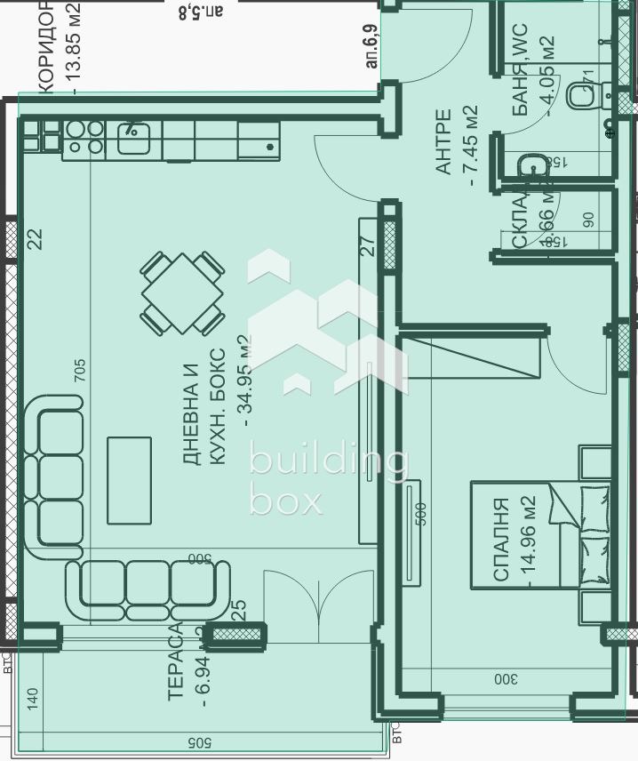 Продава 2-СТАЕН, гр. Пловдив, Младежки Хълм