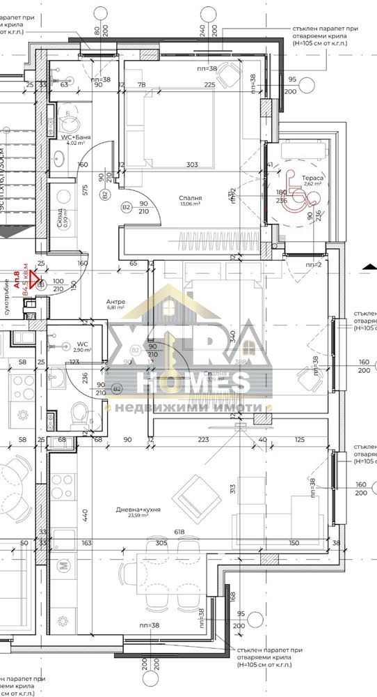 Продава 3-СТАЕН, гр. София, Симеоново, снимка 2 - Апартаменти - 53615327
