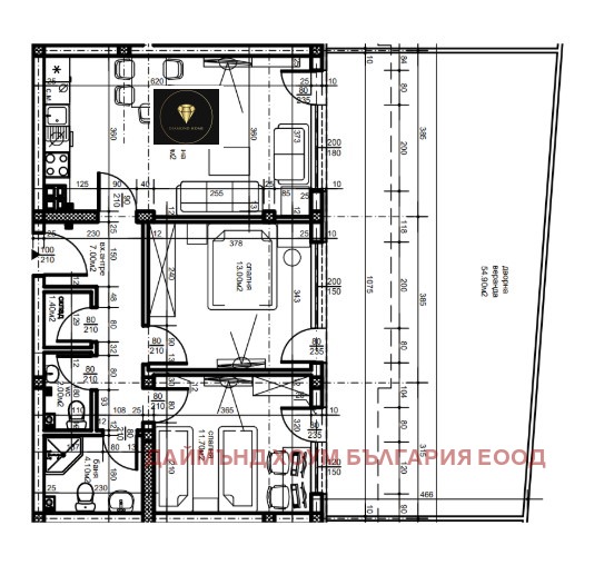Продава  2-стаен град Пловдив , Южен , 137 кв.м | 12812996 - изображение [2]