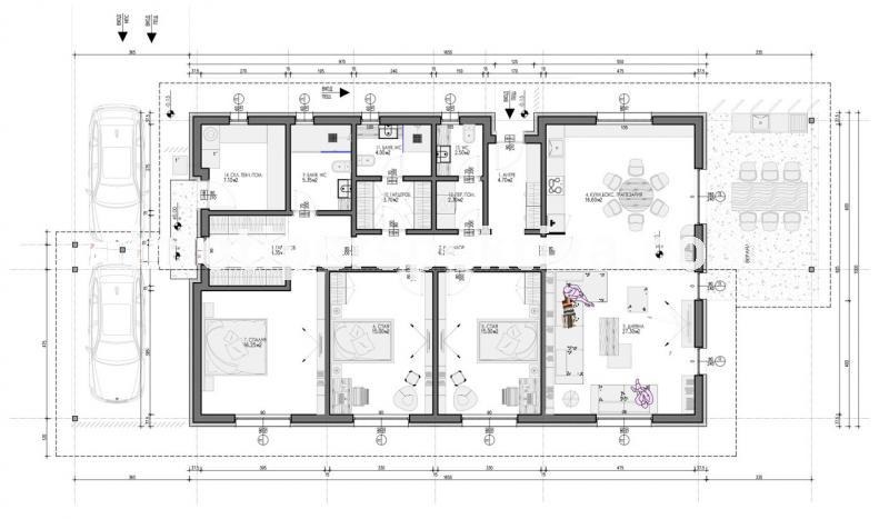 Продава  Къща област Пловдив , с. Храбрино , 222 кв.м | 75707169 - изображение [5]