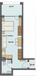 Продава 1-СТАЕН, област Бургас, гр. Созопол • 96495 € / 188727.82 лв. • 60783400 2