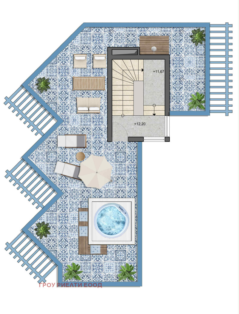 На продаж  1 спальня область Варна , Бяла , 84 кв.м | 36437807 - зображення [12]