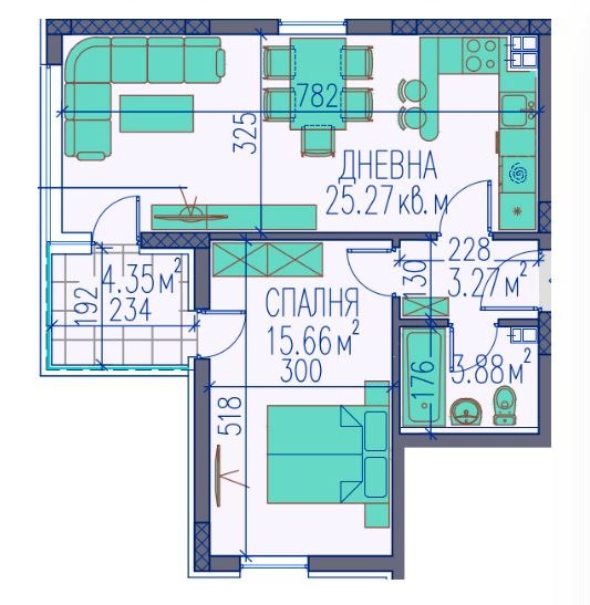 Продава 2-СТАЕН, гр. Пловдив, Каменица 2, снимка 10 - Апартаменти - 55588545