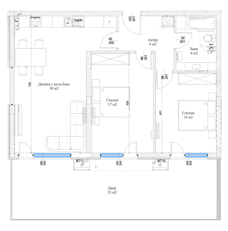 Продава 3-СТАЕН, гр. Пловдив, Остромила, снимка 2 - Aпартаменти - 47381346