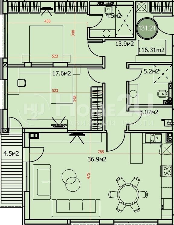 Продава  3-стаен град София , Драгалевци , 132 кв.м | 53988799 - изображение [8]