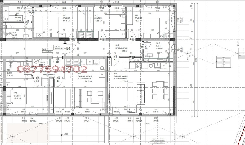 Продава 4-СТАЕН, гр. София, Малинова долина, снимка 1 - Aпартаменти - 49033727