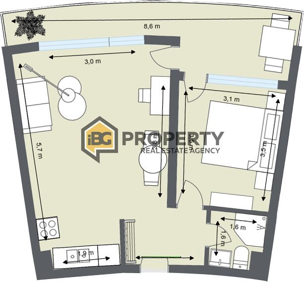 À venda  1 quarto região Burgas , Obzor , 66 m² | 67192567 - imagem [6]