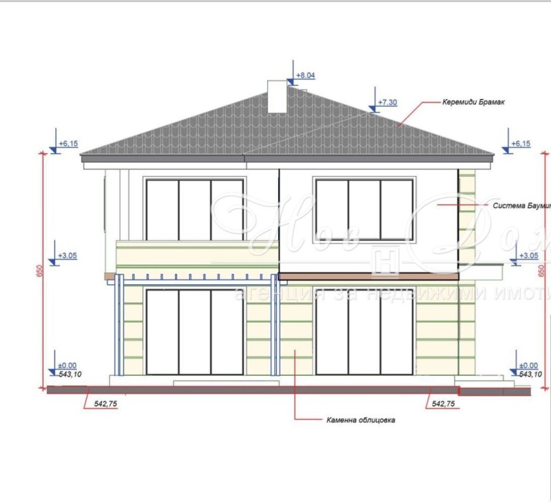 Продава  Парцел област София , гр. Костинброд , 539 кв.м | 57121537 - изображение [4]