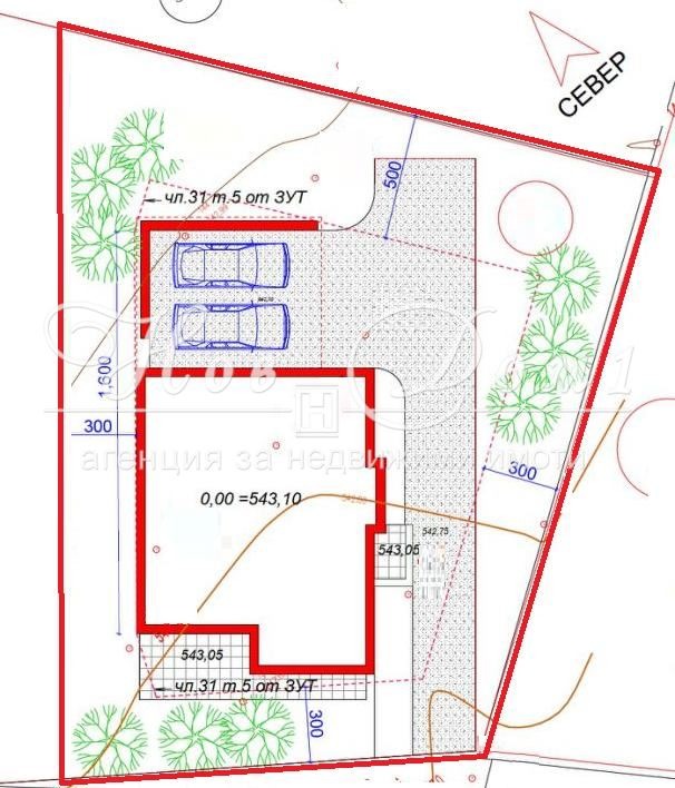 Продава  Парцел област София , гр. Костинброд , 539 кв.м | 57121537 - изображение [10]