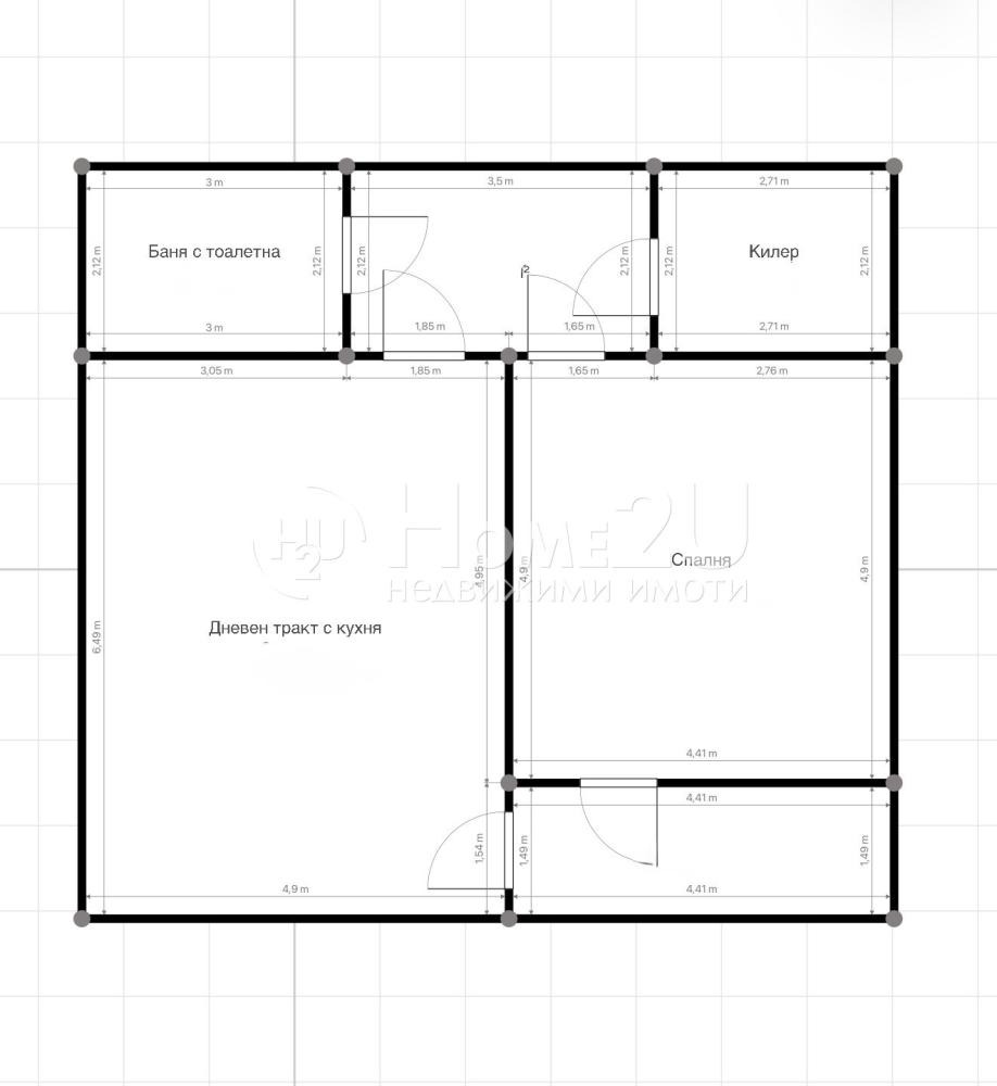 Продава 2-СТАЕН, гр. Варна, Левски 1, снимка 15 - Апартаменти - 54777188