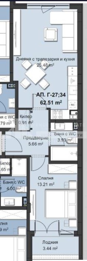 Продава 2-СТАЕН, гр. Пловдив, Христо Смирненски, снимка 2