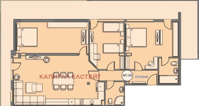 Продава МНОГОСТАЕН, гр. Свети Влас, област Бургас, снимка 6 - Апартаменти - 52363662
