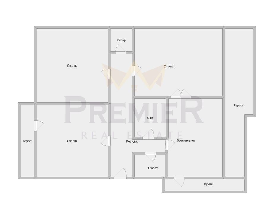Продава 3-СТАЕН, гр. Варна, Базар Левски, снимка 17 - Апартаменти - 55276985