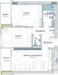 Продава 3-СТАЕН, гр. София, Оборище, снимка 2