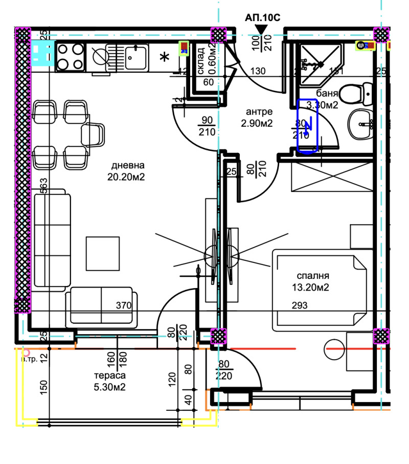 Продава 2-СТАЕН, гр. Пловдив, Беломорски, снимка 4 - Апартаменти - 52721594