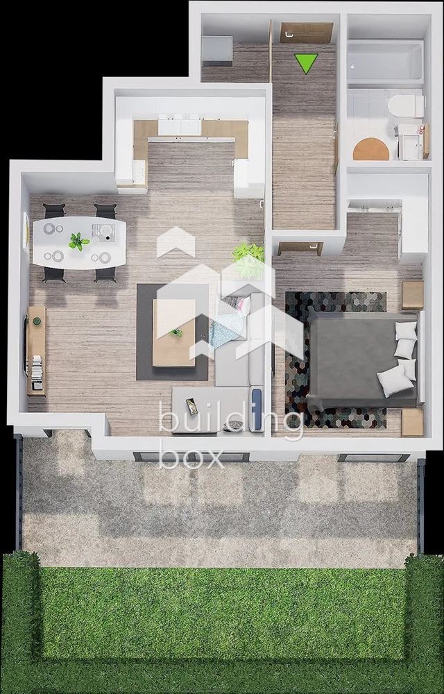 Продава 2-СТАЕН, гр. Пловдив, Христо Смирненски, снимка 3 - Апартаменти - 55948942
