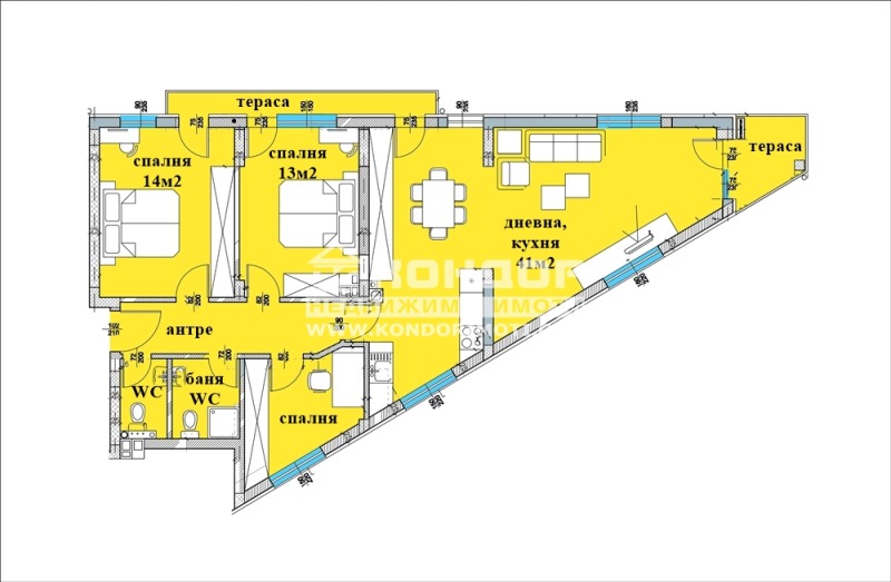Eladó  3+ hálószoba Plovdiv , Karsijaka , 134 négyzetméter | 75423572 - kép [5]