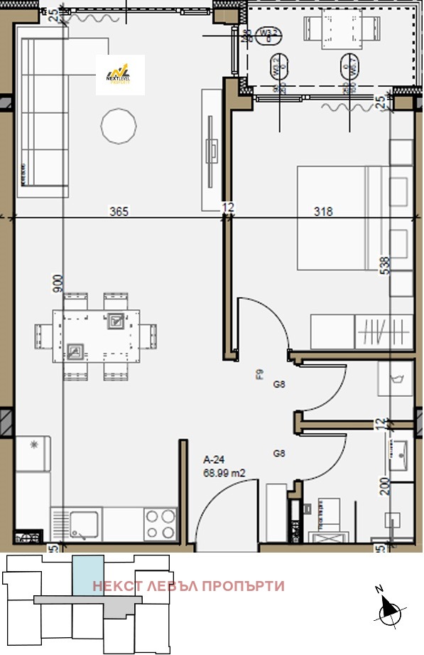 Продава  2-стаен град София , Малинова долина , 75 кв.м | 39435160