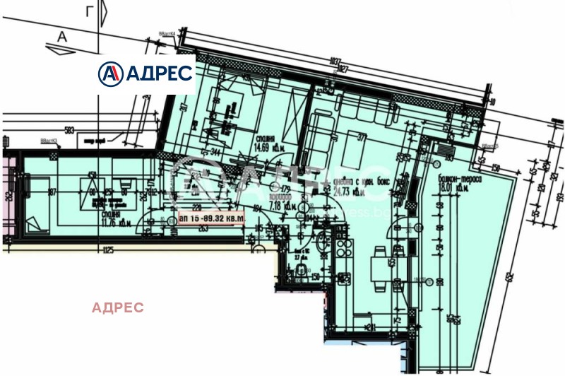 Продаја  2 спаваће собе Варна , Аспарухово , 100 м2 | 86180251