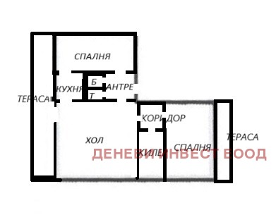 Продаја  2 спаваће собе Варна , Чајка , 72 м2 | 86936587 - слика [2]