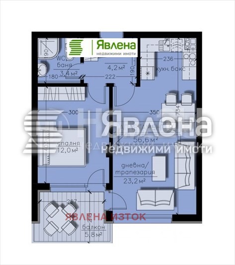 Te koop  3 slaapkamers Sofia , Bojana , 165 m² | 42944326 - afbeelding [3]