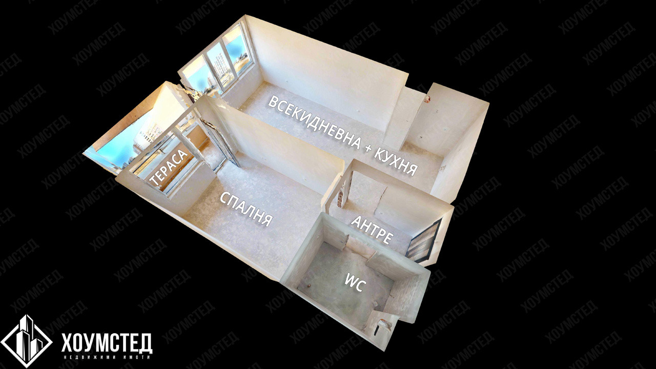 Продава 2-СТАЕН, гр. Бургас, област Бургас, снимка 7 - Апартаменти - 54034858