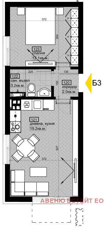 Продава 2-СТАЕН, гр. Варна, Бриз, снимка 4 - Апартаменти - 54565214